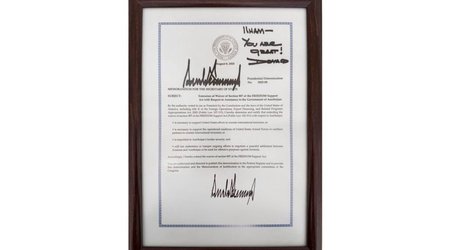 Президент Ильхам Алиев выразил благодарность Дональду Трампу