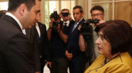 Сахиба Гафарова пригласила Алена Симоняна посетить Азербайджан