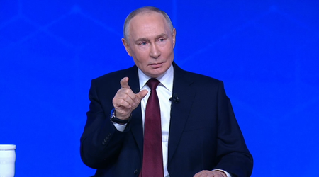 Putin says it is too early to discuss a sixth presidential term