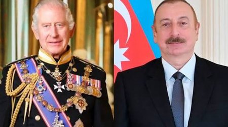 Prezident Kral III Çarlzı təbrik edib