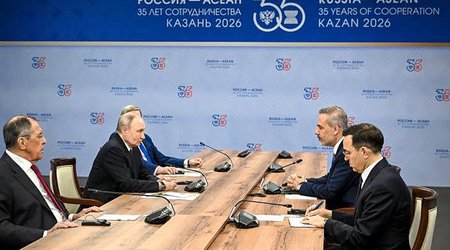 Putin Hakan Fidanla görüşüb