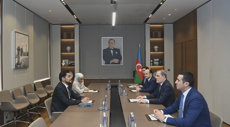 Джейхун Байрамов встретился с завершающим миссию послом Малайзии