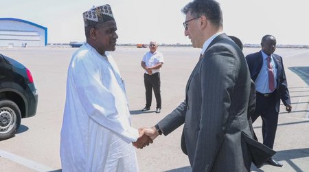 Niger Məsləhət Şurasının sədri Azərbaycana işgüzar səfərə gəlib