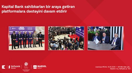 Kapital Bank continues to support platforms that bring entrepreneurs together