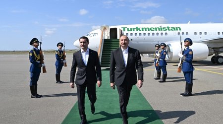 Президент Туркменистана прибыл в Физули