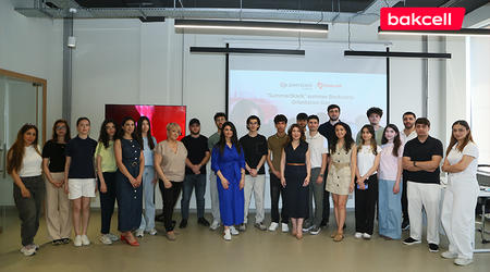Bakcell-in dəstəyi ilə keçirilən “SummerStack Bootcamp” başladı
