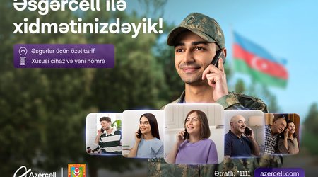 Azercell launches “Əsgərcell” offer on the occasion of 26 June – Armed Forces Day