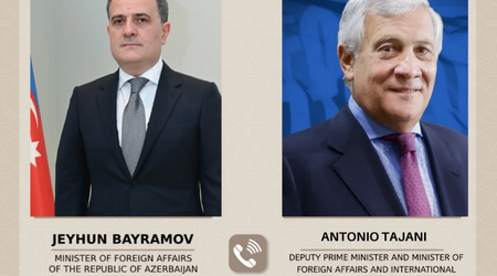Azərbaycan və İtaliya XİN başçıları strateji tərəfdaşlıq münasibətlərini müzakirə ediblər