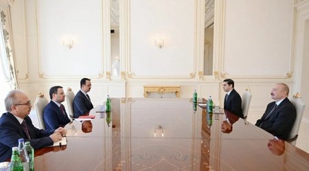 Aliyev receives Turkish justice minister