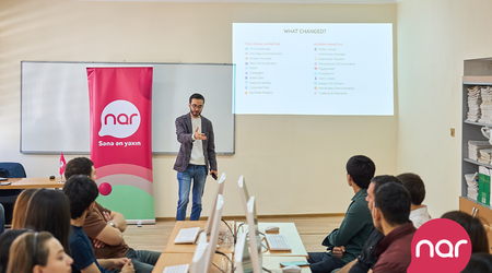 Nar organizes marketing and career training sessions for students in Ganja