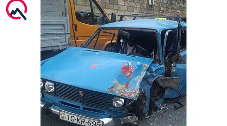 Zaqatalada maşınlar toqquşub, 4 nəfər xəsarət alıb