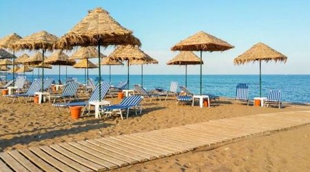 В воскресенье температура морской воды на пляжах Абшерона достигнет 25°