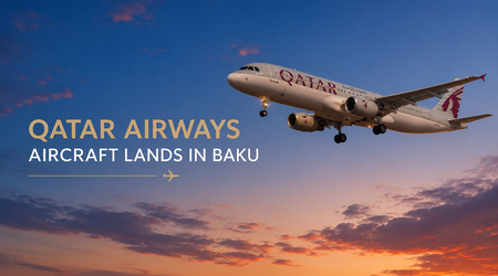 Самолет Qatar Airways, следовавший в Тбилиси, совершил внеплановую посадку в Баку