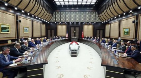 Ərdoğan və Trampın nümayəndə heyətləri arasında görüş keçirilib