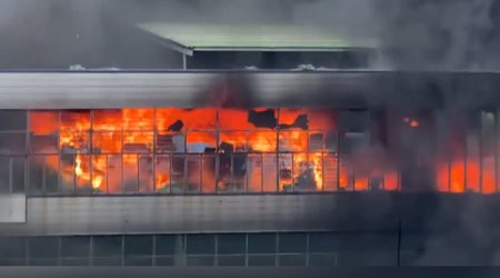 Çində ayaqqabı fabrikində yanğın baş verib, itkin düşənlər var