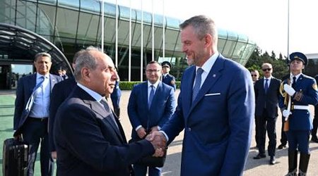 Slovakiya Prezidentinin Azərbaycana səfəri başa çatıb