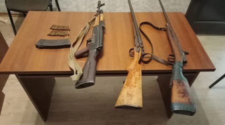 В Азербайджане за сутки изъято 21 единицу оружия