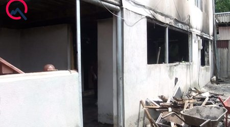 Tovuzda ev yanıb, 5 nəfər tüstüdən zəhərlənib