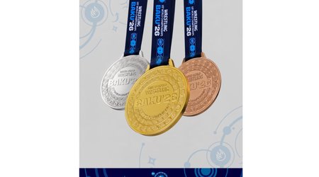 Представлены медали чемпионата мира U-17 по борьбе, который пройдет в Баку