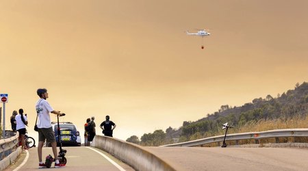 İspaniyada meşə yanğınlarında 170 mindən çox sakin təxliyə edilib