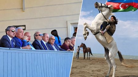 Azerbaijani rider says she has been barred from work for nearly a year after father’s arrest
