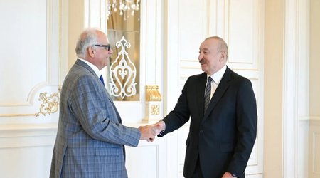 Ильхам Алиев принял президента Объединённого мира борьбы