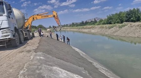 Ширванский канал восстановлен