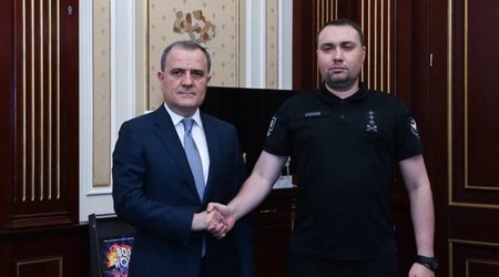Джейхун Байрамов встретился с главой военной разведки Украины Кириллом Будановым