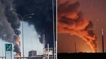 ВС Украины поразили крупный комплекс "ЗапСибНефтехим" в России