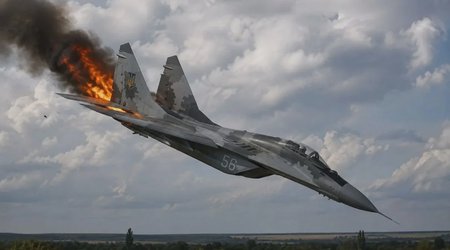 Украина потеряла истребитель