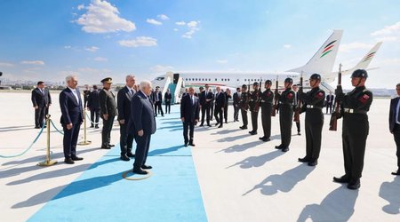 Fələstin Prezidenti Türkiyəyə səfər edib