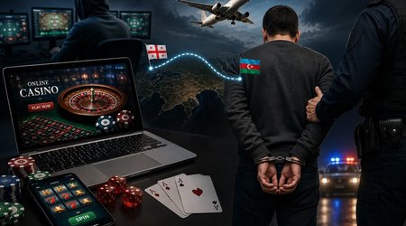 В Грузии задержан разыскиваемый лидер группы, организовавшей незаконные онлайн-казино в Азербайджане
