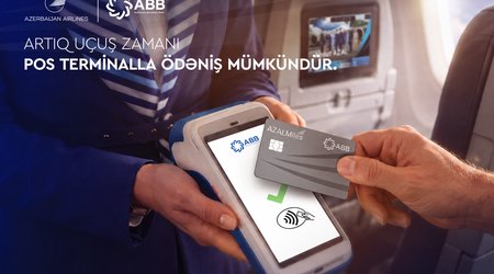 Azerbaijan Airlines and ABB launch onboard POS payment capability