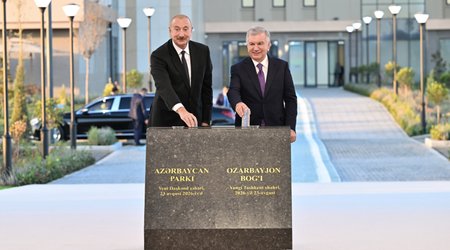 Yeni Daşkənddə “Azərbaycan” parkının təməli qoyulub - Yenilənib