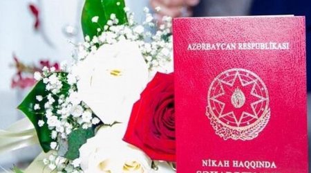В Азербайджане число брачных договоров выросло на 18,3%, а количество браков сократилось