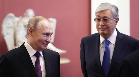 Tokayev and Putin Hold Talks in Bishkek