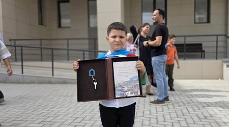 Ağdama köçən 117 ailəyə mənzillərin açarları verilib