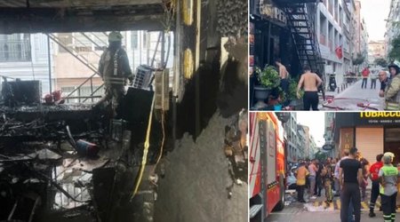 В Стамбуле в отеле вспыхнул пожар, пострадали 12 человек