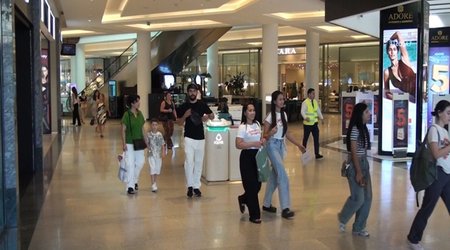 “Gənclik Mall”da texniki xəta səbəbindən xəbərdarlıq sistemi işə düşüb