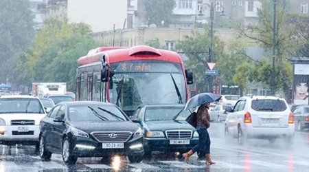 Sabah yağış yağacaq,duman olacaq