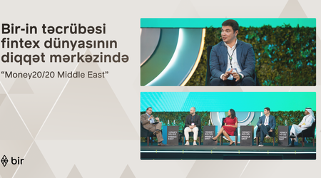 Bir Azərbaycanın rəqəmsal transformasiya təcrübəsini Ər-Riyadda “Money20/20 Middle East” tədbirində təqdim edib