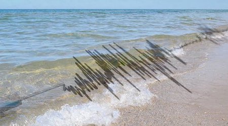 В Каспийском море произошло землетрясение