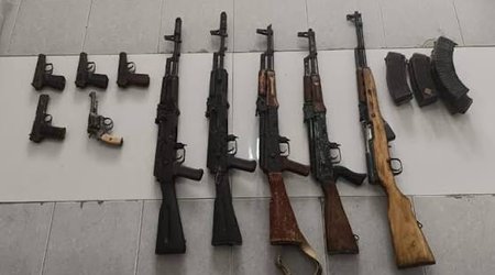 Corat çimərliyində “Kalaşnikov” avtomatı tapılıb