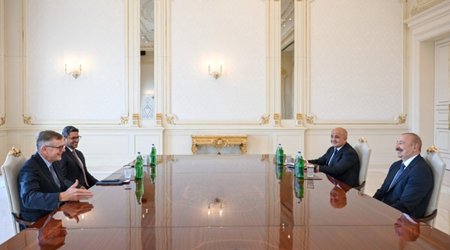Ильхам Алиев принял главу инвестиционной компании Neuberger Berman