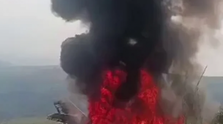 Konqoda hərbi təyyarə qəzaya uğrayıb, 13 nəfər ölüb
