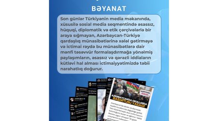 Media və Yayım Şurası Türkiyədə Azərbaycan əleyhinə kampaniyadan narahatlığını bildirib