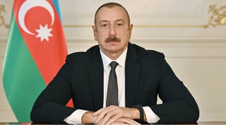 В аккаунтах Ильхама Алиева в соцсетях размещена публикация в связи с Днем памяти