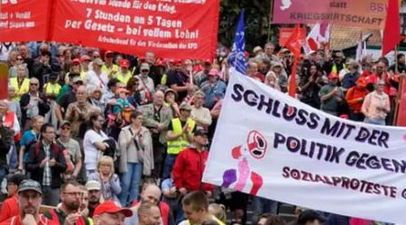 Многотысячные митинги: немцы вышли на протесты