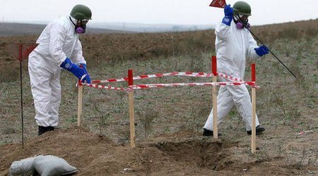 Azerbaijan defuses more than 1,600 mines and unexploded ordnance in a week