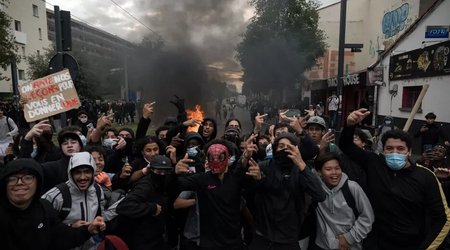 Французская полиция задержала более 5 тыс. участников массовых протестов